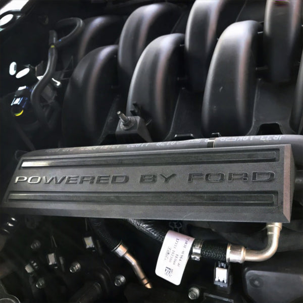 Ford Performance 2018-2023 5.0L "Powered By Ford" Engine Dress Up Kit (FRPM-9680-M50BA)