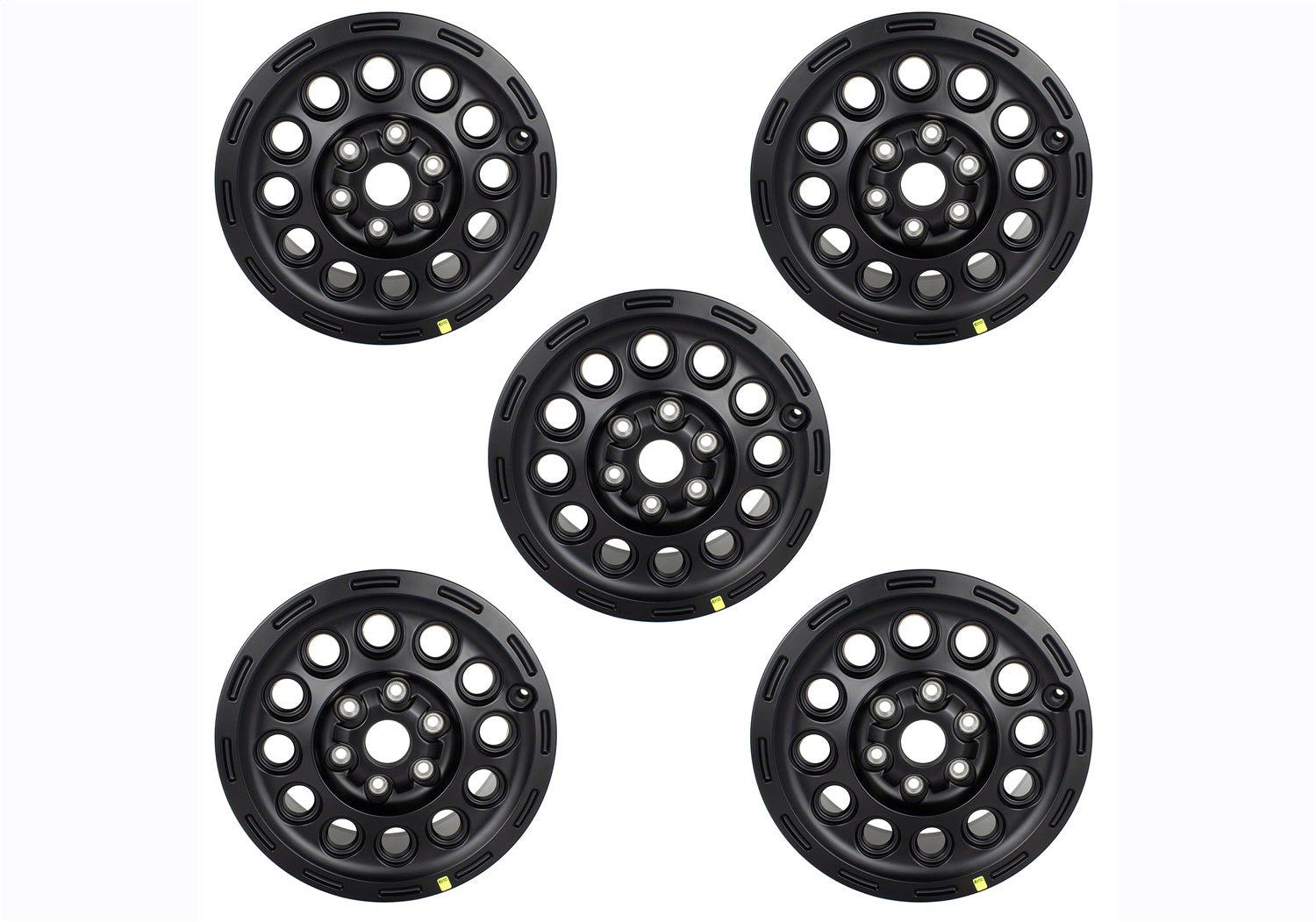 Ford Performance 2021-2024 Bronco 17" X 8.0" Wheel Kit-Matte Black (FRPM-1007K-P1780MB)