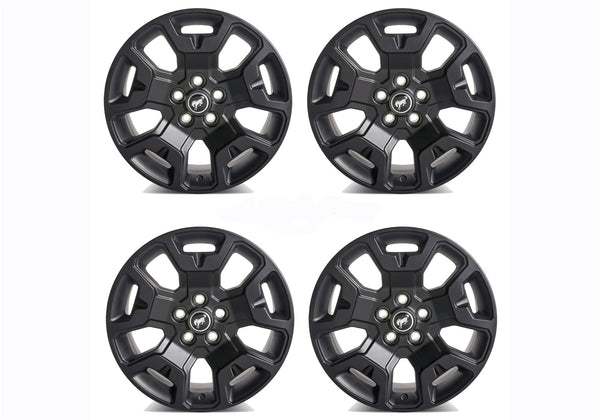 Ford Performance 2021-2024 Bronco Sport 17" X 7" Wheel Kit-Low Gloss Black (FRPM-1007K-S17BSB)