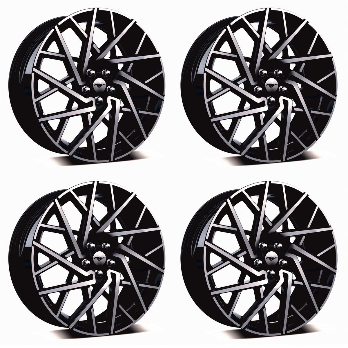 Ford Performance 2021-2024 Mustang Mach-E 20" Wheel Kit-Machined Face (FRPM-1007K-M2080)