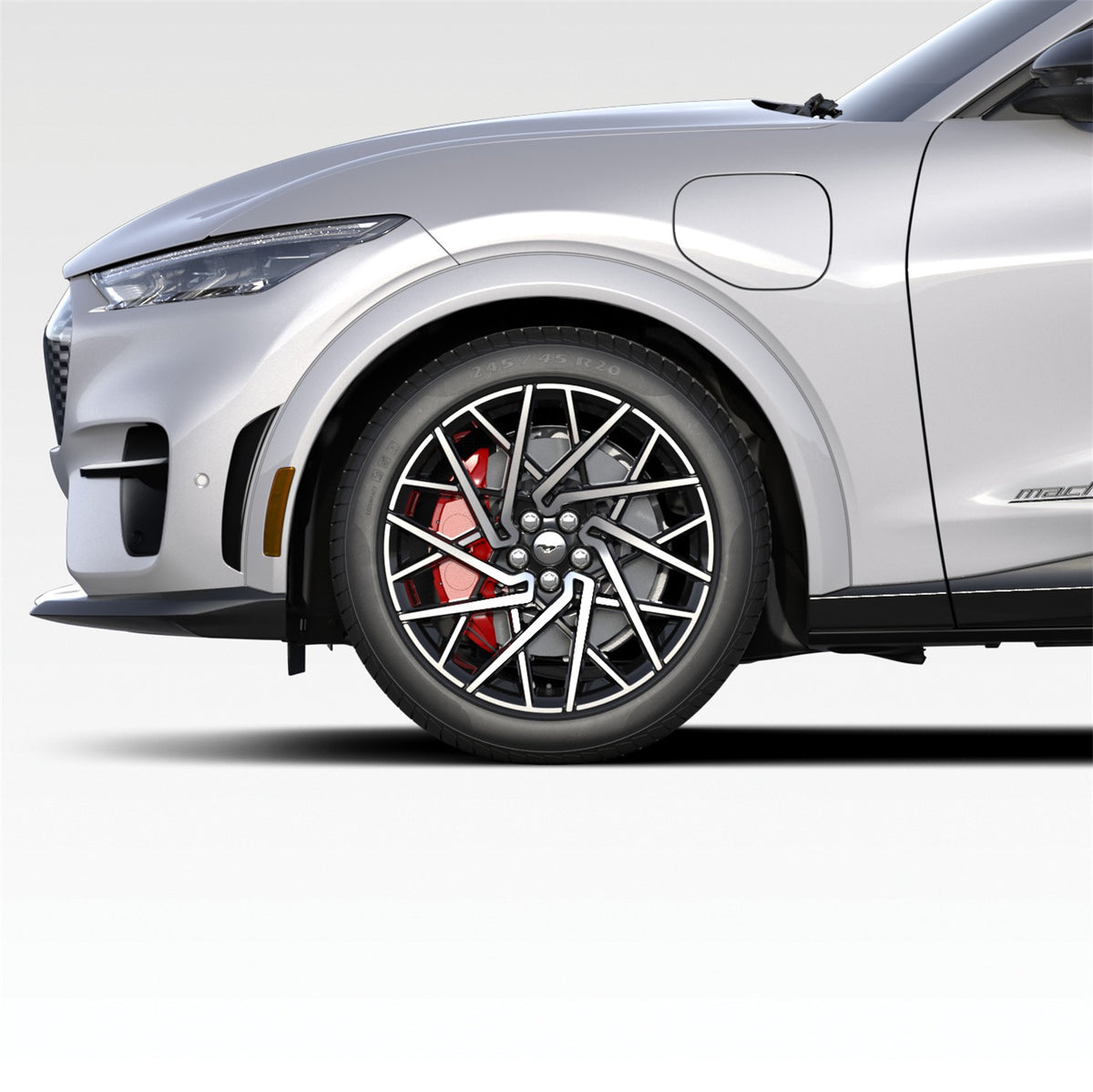 Ford Performance 2021-2024 Mustang Mach-E 20" Wheel Kit-Machined Face — alternate view (FRPM-1007K-M2080)