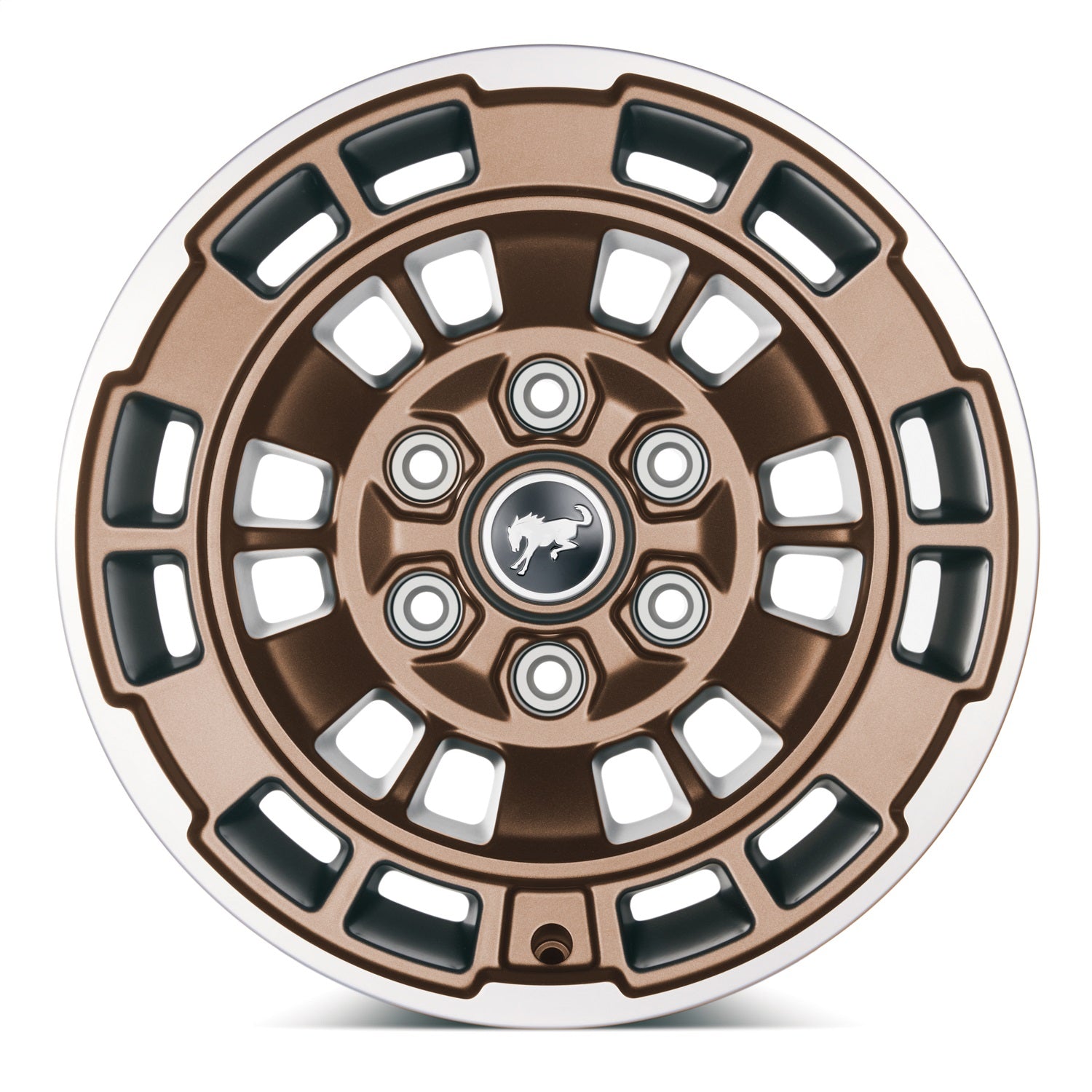 Ford Performance 2021-2025 Bronco 17" X 8.5" Sinister Bronze Single Wheel (FRPM-1007-P1785BRN)
