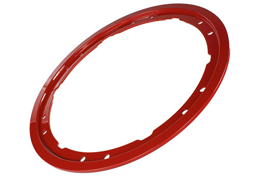 Ford Performance 2021-2025 Bronco Beadlock Trim Ring Kit-Red — in use (FRPM-1021K-BLR)