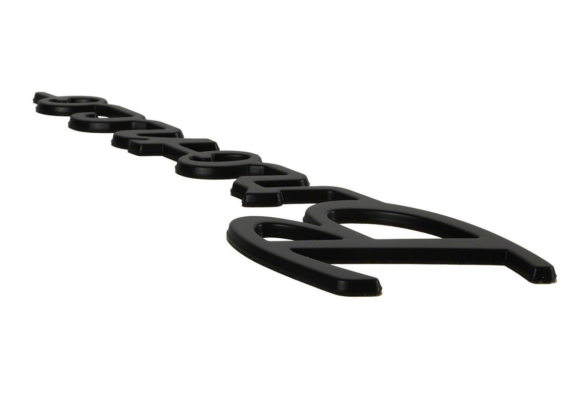 Ford Performance 2021-2025 Bronco Classic Script Fender Badge Kit-Matte Black — additional view (FRPM-1447-BSMB)