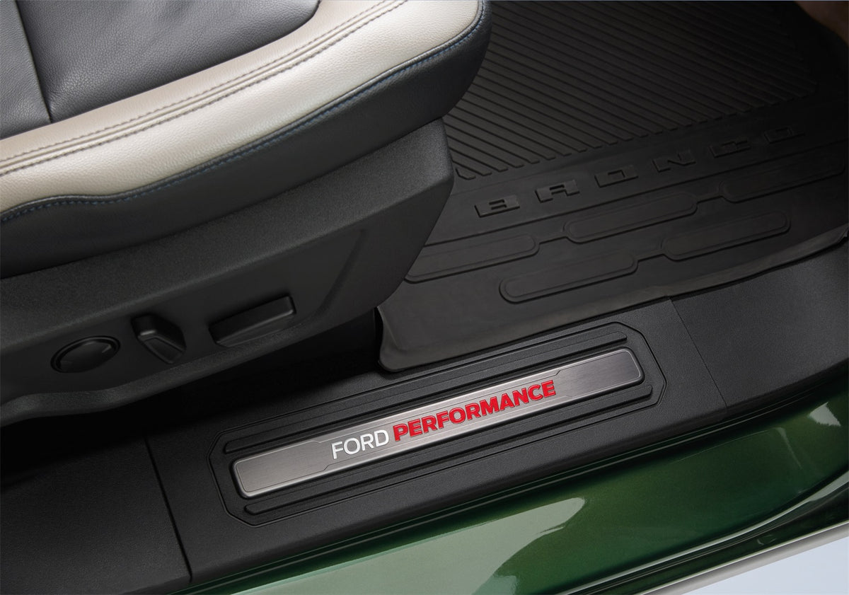 Ford Performance 2021-2025 Bronco Ford Performance Sill Plate Kit — alternate view (FRPM-1613208-B)