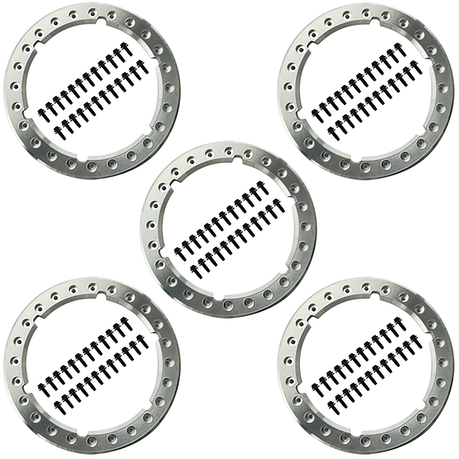Ford Performance 2021-2025 Bronco Functional Beadlock Ring Kit (FRPM-1021K-BL5)