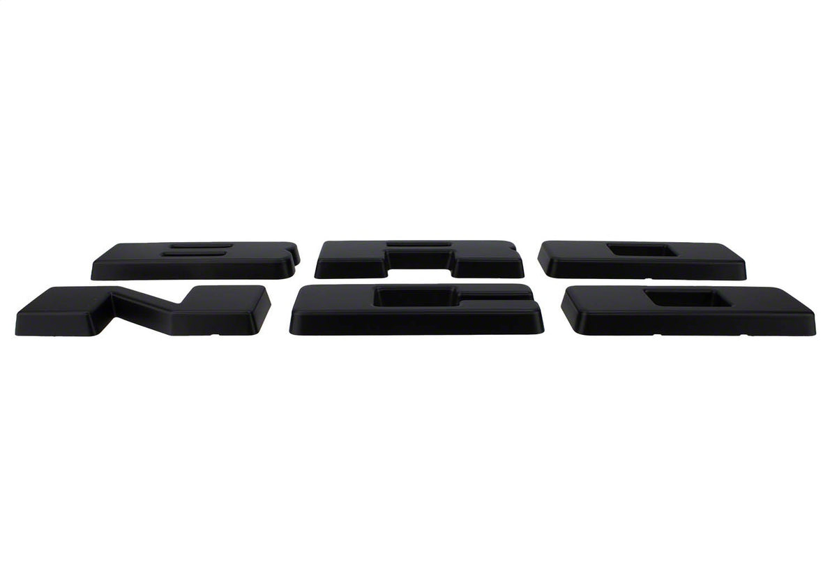 Ford Performance 2021-2025 Bronco Grille Lettering Overlay Kit-Black — additional view (FRPM-1447-BLMB)