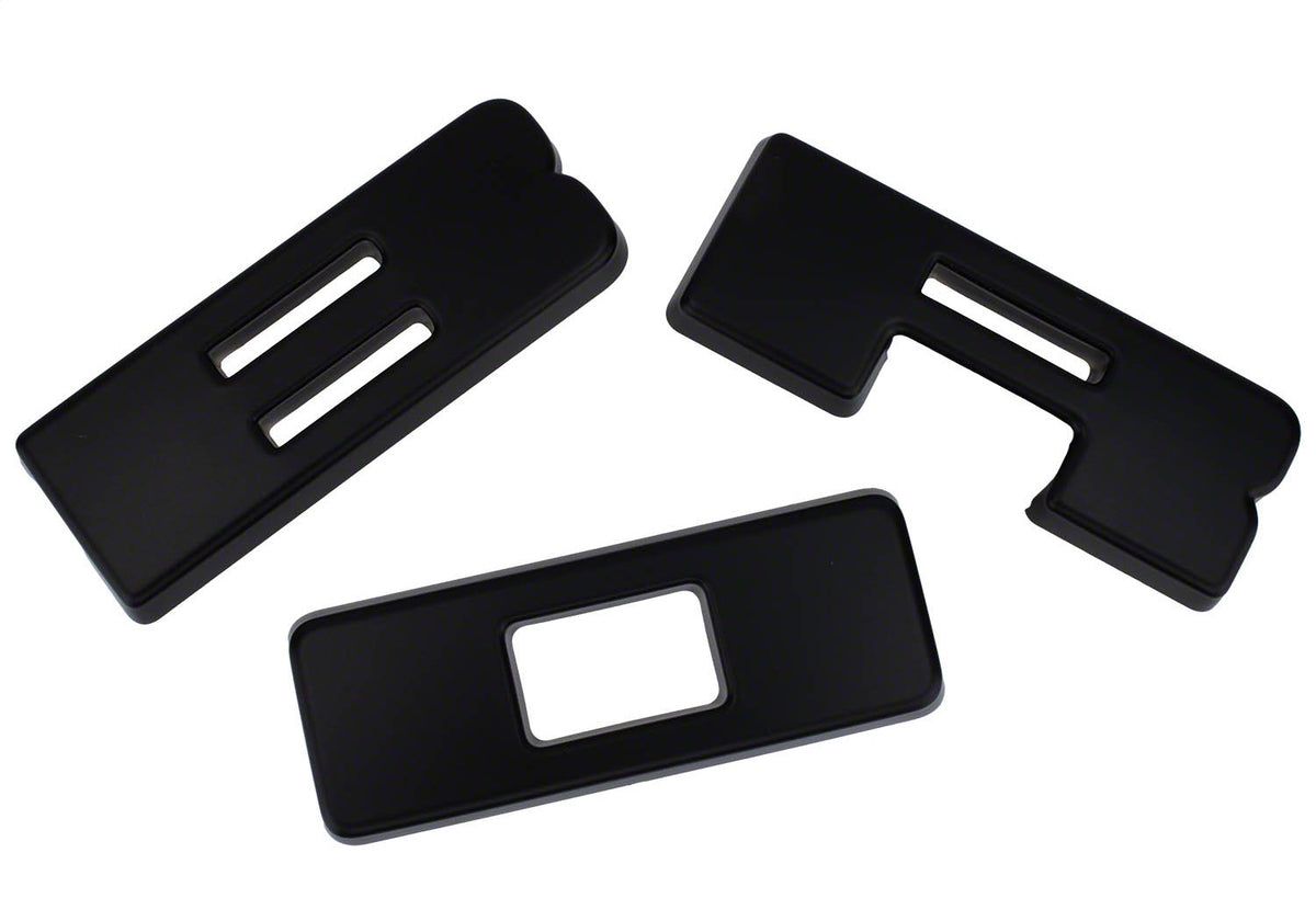 Ford Performance 2021-2025 Bronco Grille Lettering Overlay Kit-Black — in use (FRPM-1447-BLMB)