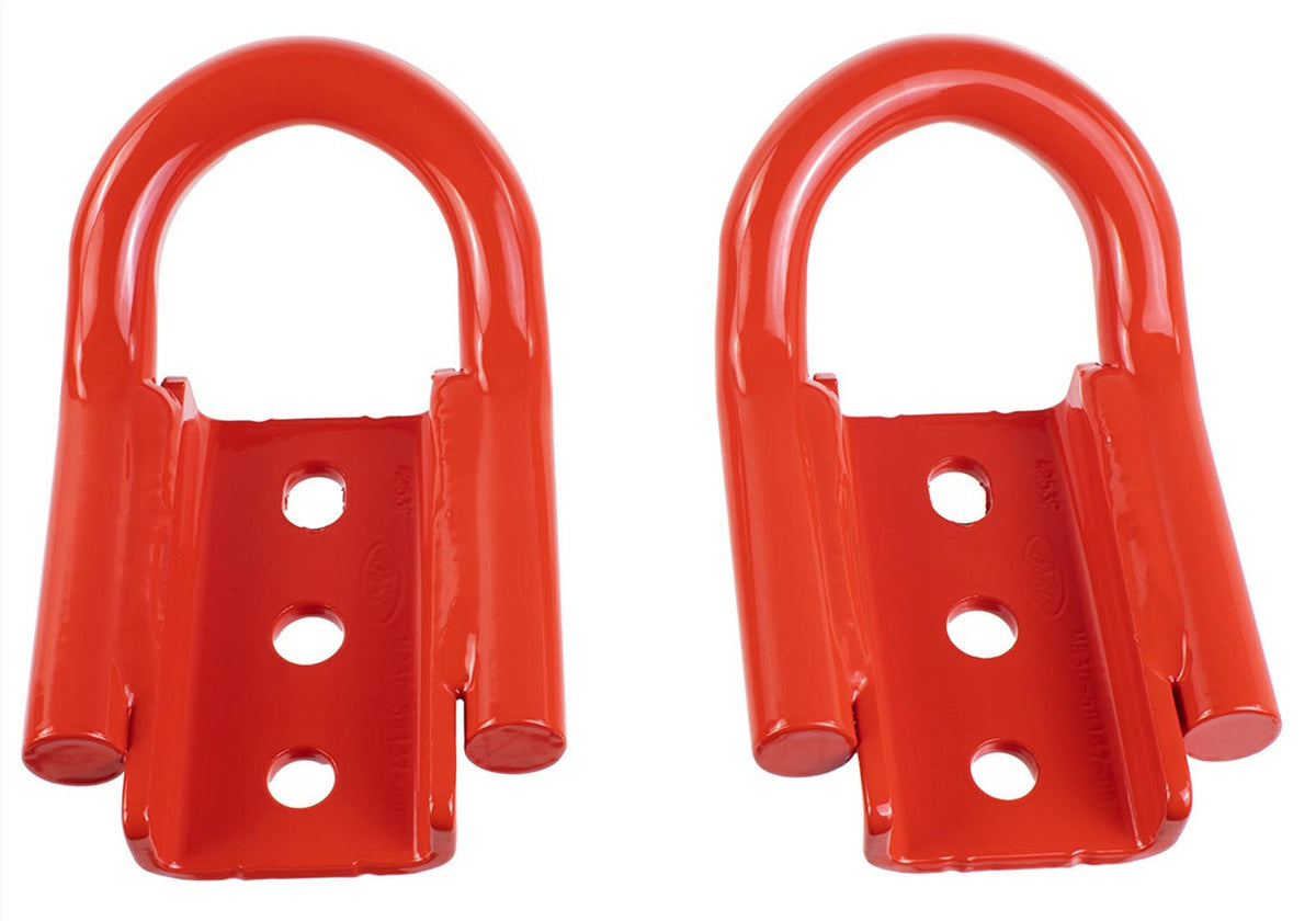 Ford Performance 2021 -2025 Bronco Rear Tow Hook Pair-Red — additional view (FRPM-18954-BTHR)