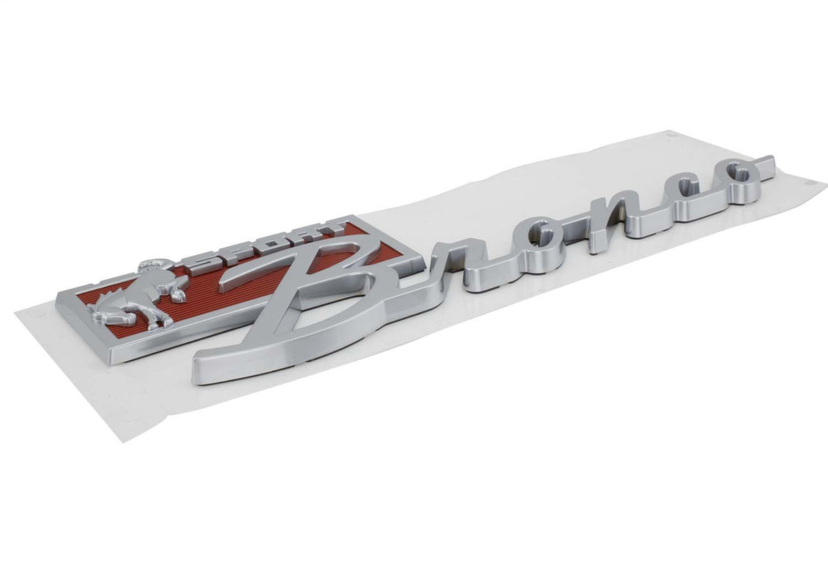 Ford Performance 2021-2025 Bronco Sport Script Fender Badge Kit — detail (FRPM-1447-BSPRT)