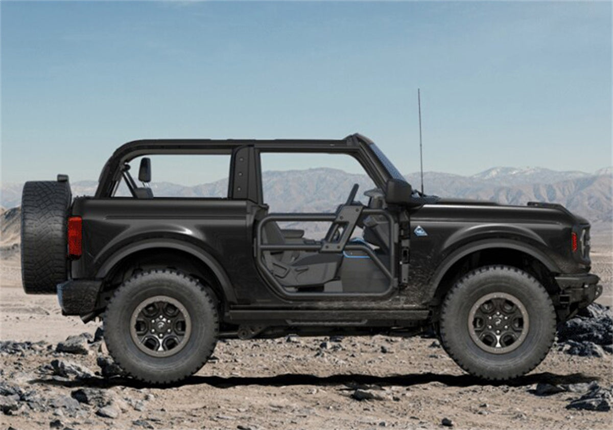 Ford Performance 2021-2025 Bronco Tube Door Kit-2 Door — additional view (FRPM-19008-BTD2)