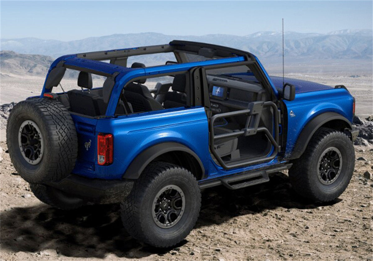 Ford Performance 2021-2025 Bronco Tube Door Kit-2 Door — detail (FRPM-19008-BTD2)