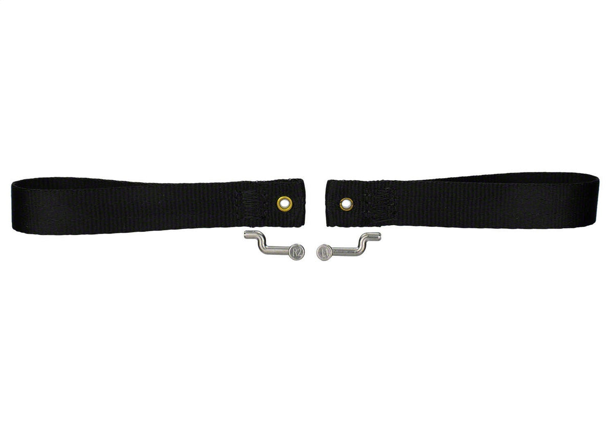 Ford Performance 2021-2025 Bronco Tube Door Pull Strap — in use (FRPM-19008-BTDP)