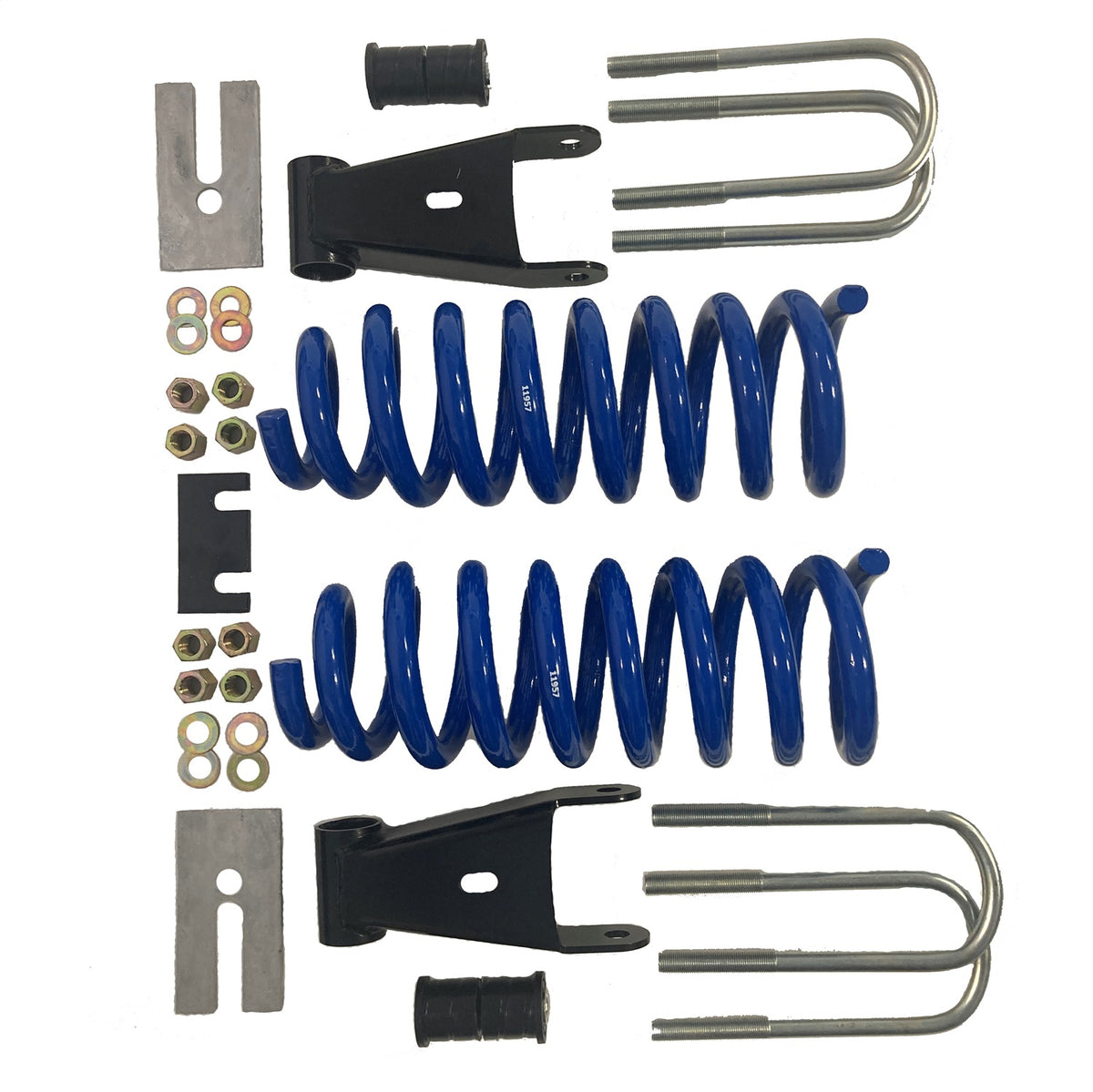 Ford Performance 2021-2025 F-150 Complete Lowering Kit — alternate view (FRPM-3000-H4B)