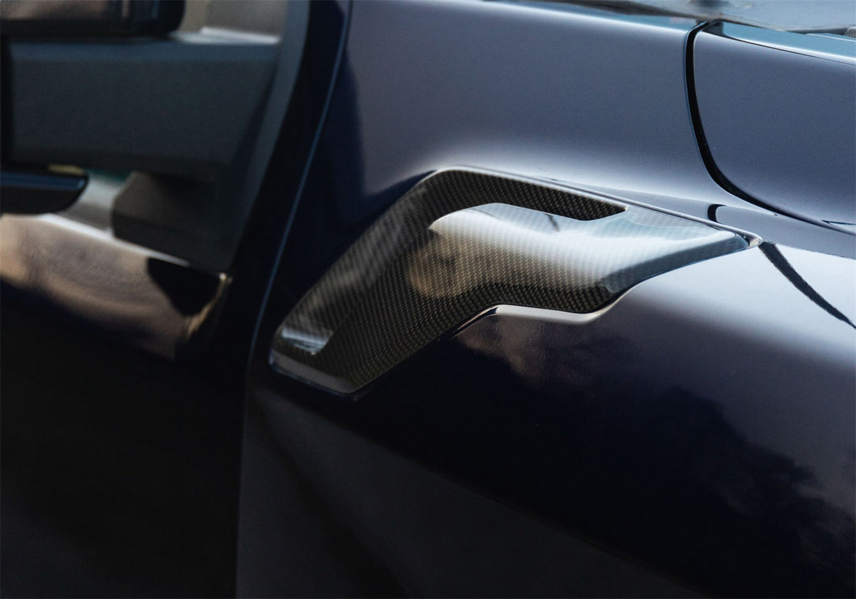 Ford Performance 2021-2025 F-150 Raptor Carbon Fiber Fender Vent Set-Gloss — additional view (FRPM-16026-FG)