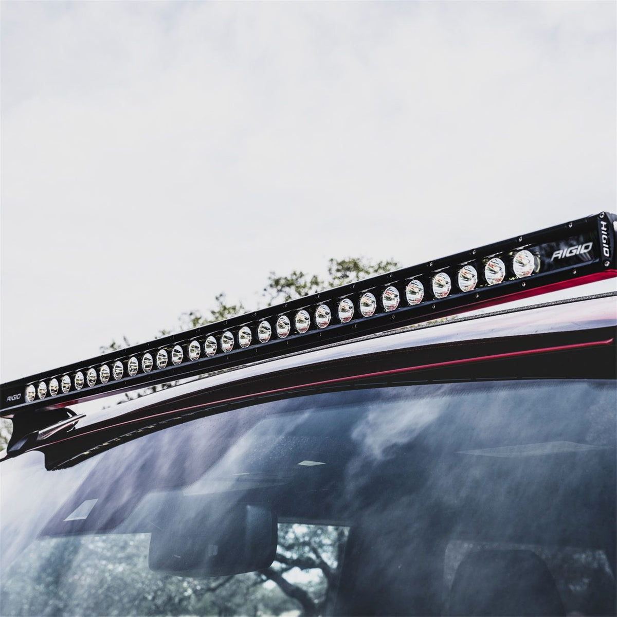Ford Performance 2021- 2025 Ford Bronco Roof Mounted Off-Road Light Kit — detail (FRPM-15200K-BRL)