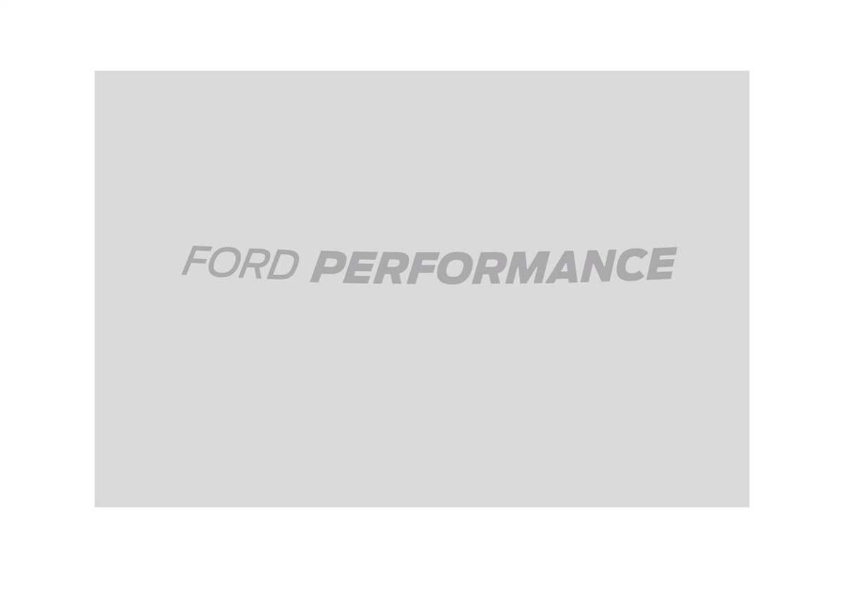 Ford Performance 2021-2025 Ford Performance Bronco Windshield Banner-Silver — in use (FRPM-1820-BRS)