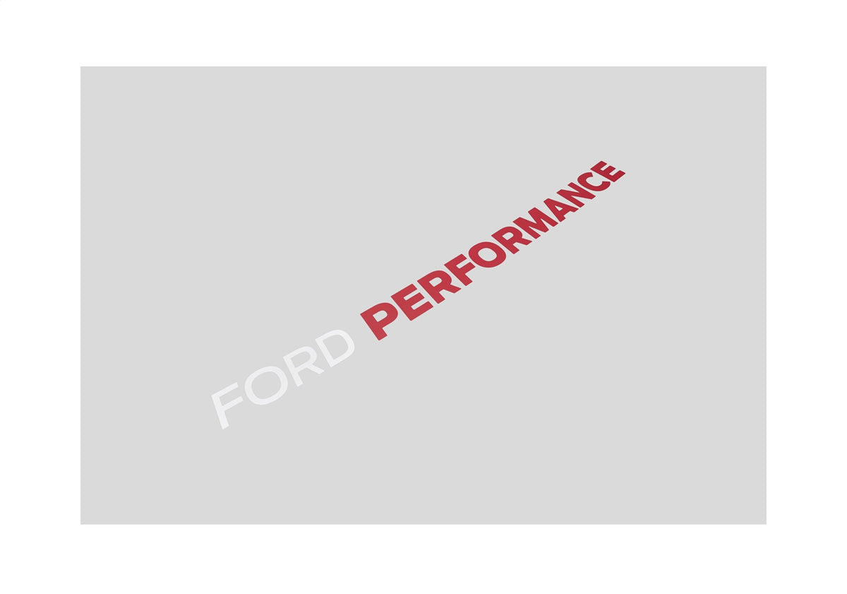 Ford Performance 2021-2025 Ford Performance Bronco Windshield Banner-White/Red — additional view (FRPM-1820-BRR)