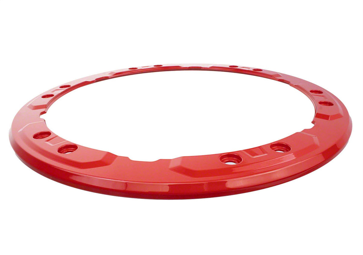 Ford Performance 2021-2025 FP Beadlock Wheel Trim Ring - Red — alternate view (FRPM-1021-BLR)