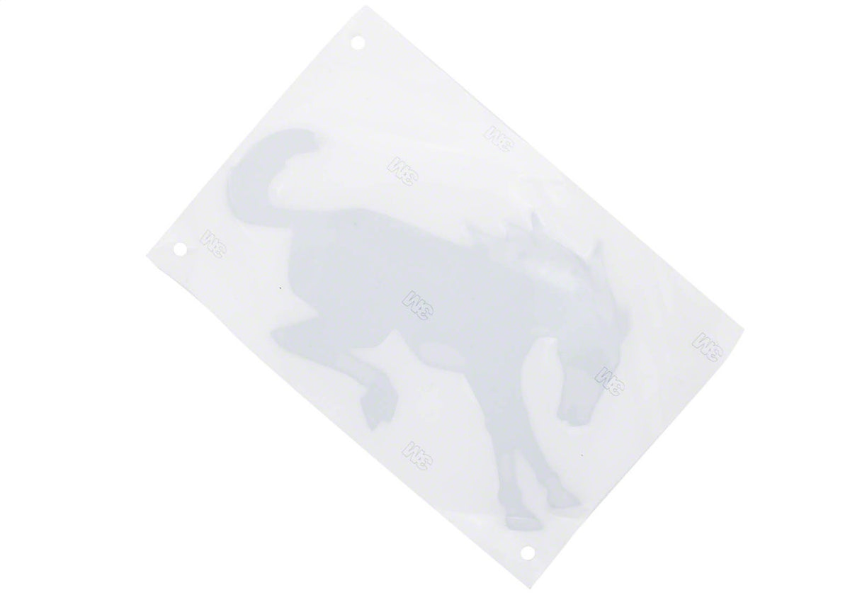 Ford Performance 2021-2026 Bronco Rear Emblem-Matte Black — additional view (FRPM-1447-BRMB)