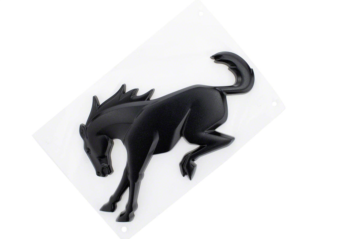 Ford Performance 2021-2026 Bronco Rear Emblem-Matte Black — detail (FRPM-1447-BRMB)