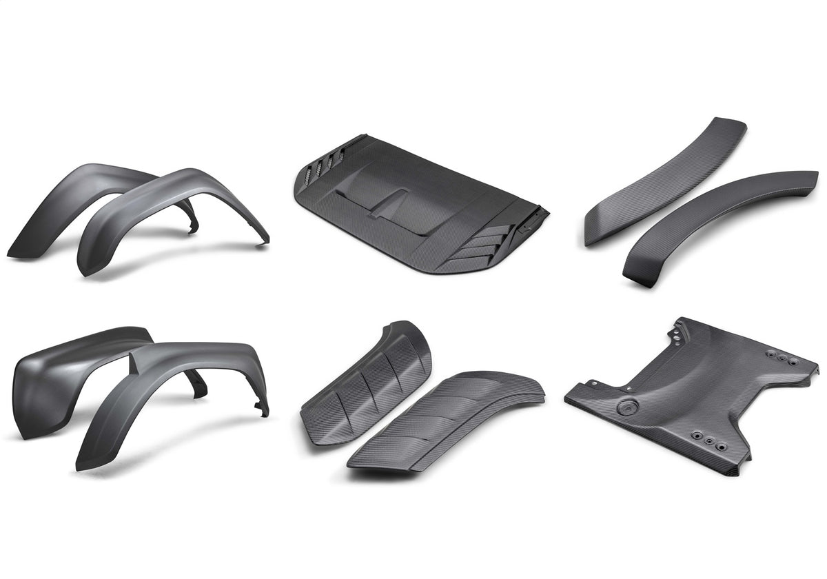 Ford Performance 2022-2025 Bronco Raptor Carbon Fiber Appearance Kit-Matte (FRPM-16600K-BM)