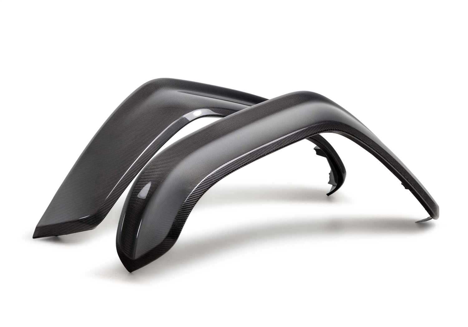 Ford Performance 2022-2025 Bronco Raptor Carbon Fiber Front Fender Flare Set-Gloss (FRPM-16268-BGF)