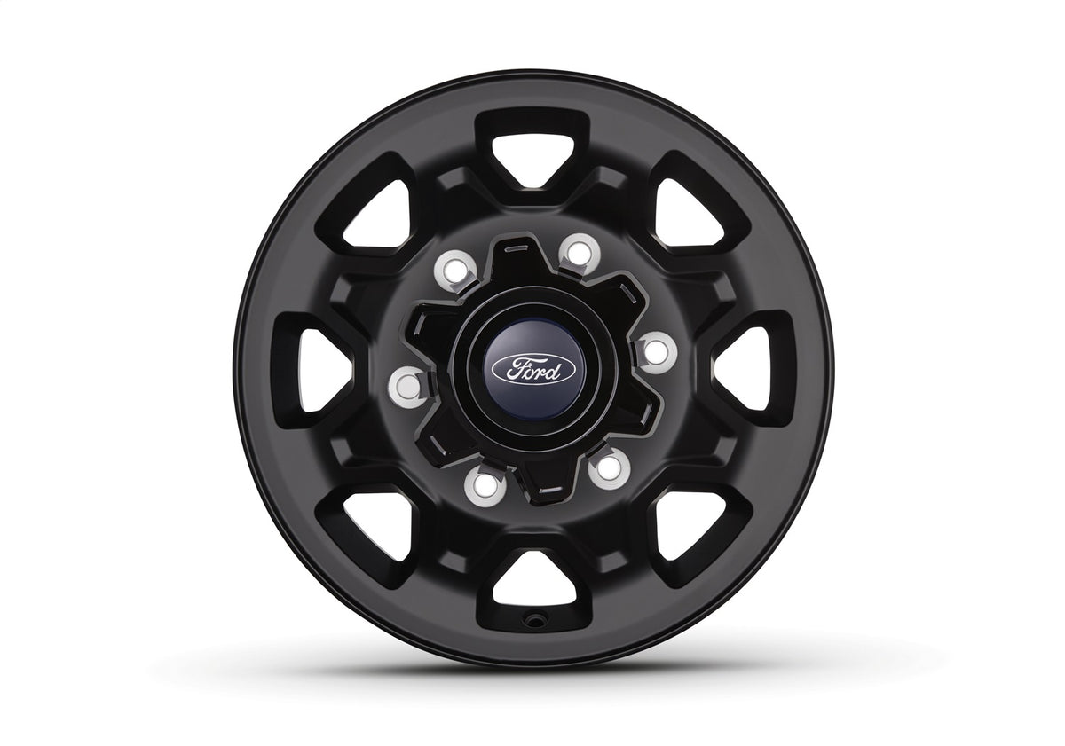 Ford Performance 2022-2025 Transit 16"X6.5" Wheel Kit-Matte Black — in use (FRPM-1007K-T16MB)