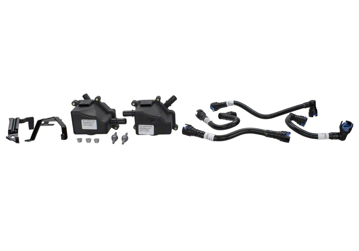 Ford Performance 2024-2025 Mustang 5.0L Air/Oil Separator Kit L & R — alternate view (FRPM-6766-A50D)