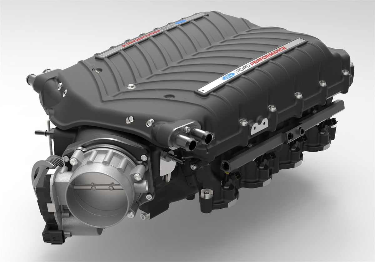 Ford Performance 2024-2025 Mustang GT And Dark Horse Supercharger Kit — alternate view (FRPM-6066-M8800)