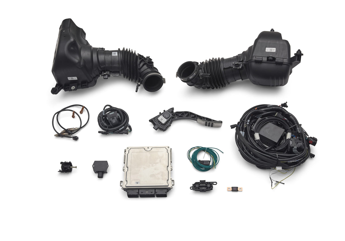 Ford Performance 2024 GEN 4 COYOTE CONTROL PACK - MANUAL TRANS — alternate view (FRPM-6017-M50D)