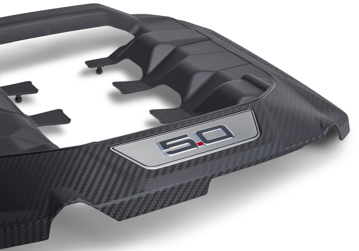 Ford Performance 2024 Mustang 5.0L Engine Cover Kit — detail (FRPM-9680-M50D)