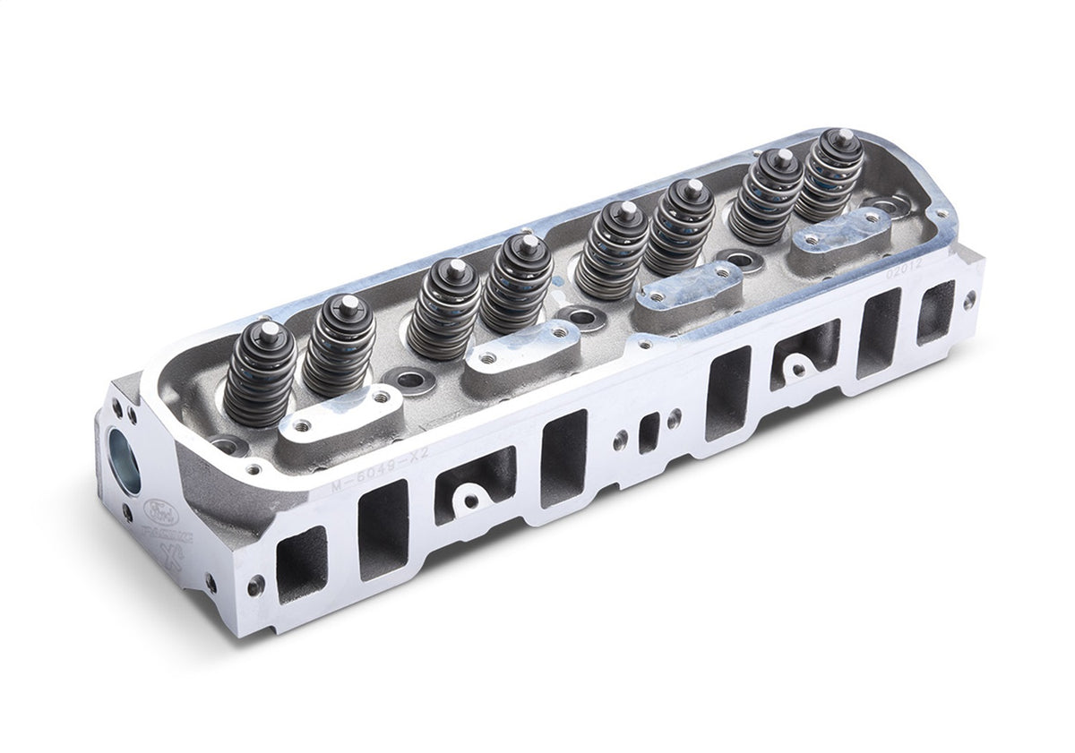 Ford Performance 302/351W "X2" Street Cruiser Assembled Aluminum Cylinder Head 64CC — alternate view (FRPM-6049-X2)