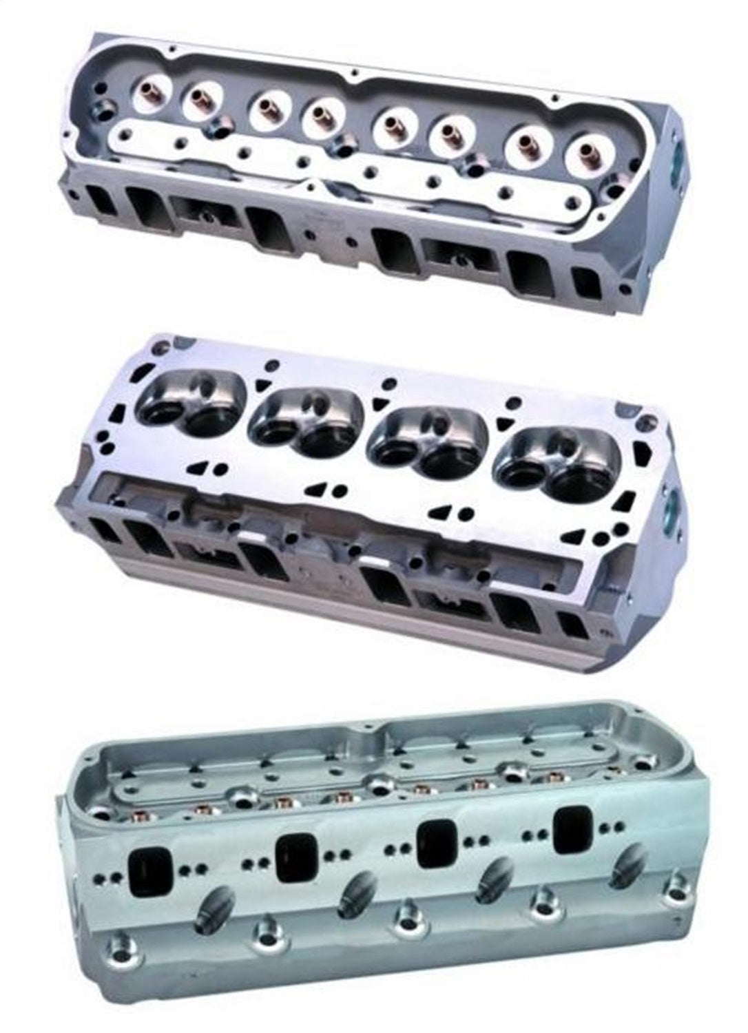 Ford Performance 302/351W "Z-Head" Aluminum Head-Bare 63CC — alternate view (FRPM-6049-Z304D)