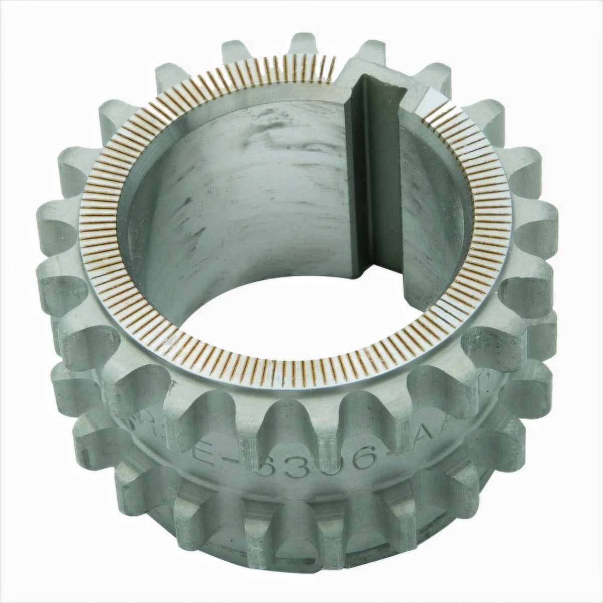 Ford Performance 5.0L/5.2L High Strength Forged Steel Crankshaft Sprocket — alternate view (FRPM-6306-M50A)