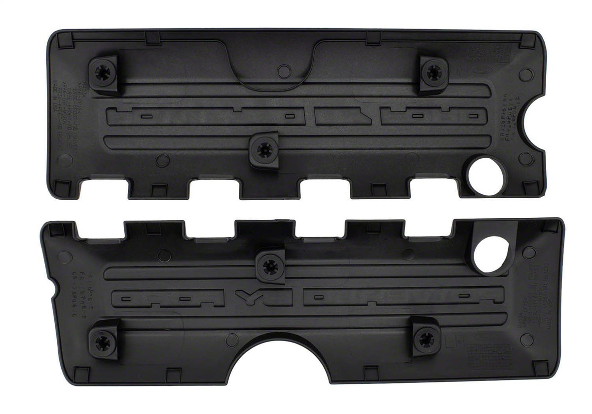 Ford Performance 5.0L Coyote "Powered By Ford" Black Coil Covers — additional view (FRPM-6P067-M50BL)