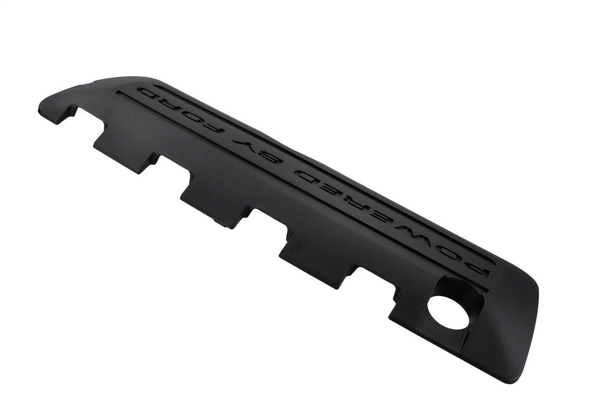 Ford Performance 5.0L Coyote "Powered By Ford" Black Coil Covers — detail (FRPM-6P067-M50BL)
