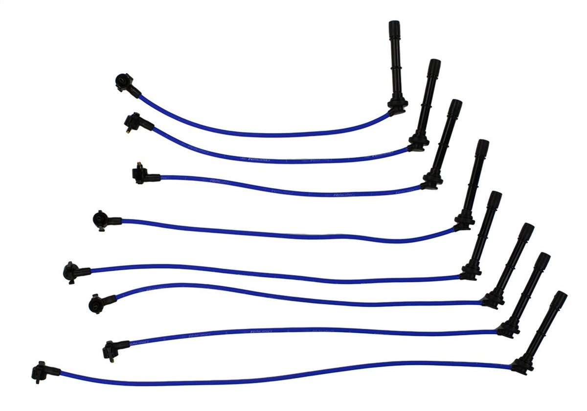 Ford Performance 9MM Spark Plug Wire Sets-"Ford Racing" — alternate view (FRPM-12259-C464)