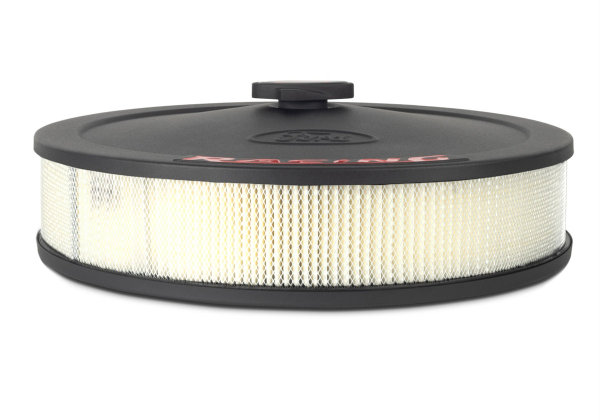 Ford Performance Air Cleaner Kit: Black Crinkle Finish, Red Ford Racing Emblem — additional view (FRP302-352)