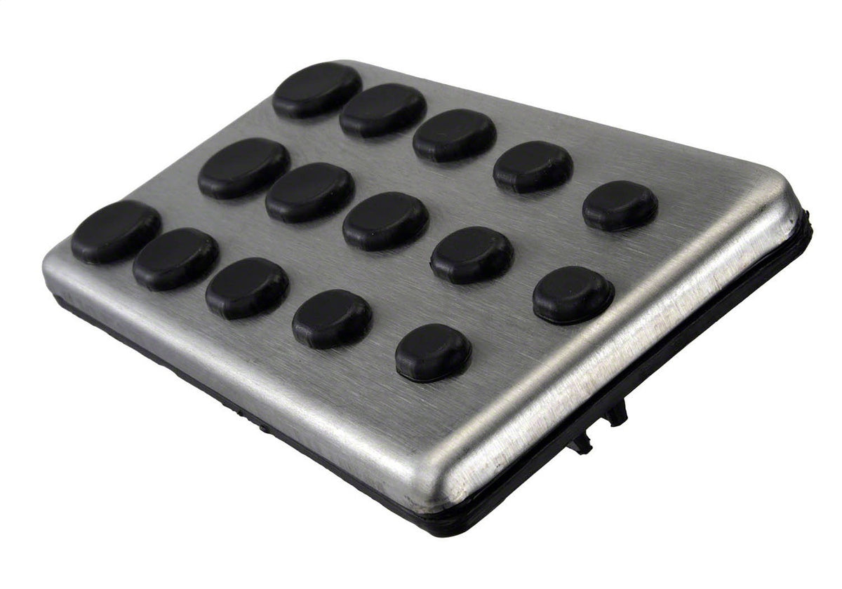 Ford Performance Aluminum And Urethane Special Edition Mustang Dead Pedal — in use (FRPM-2301-C)