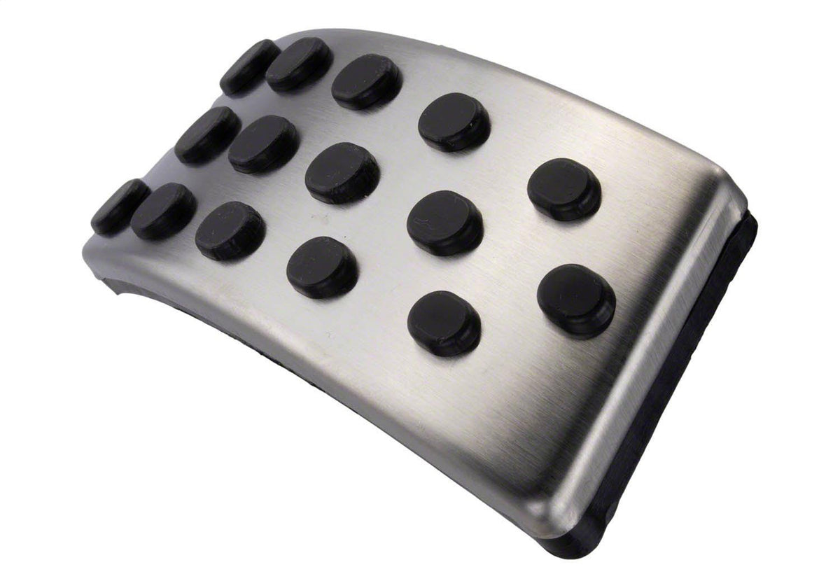 Ford Performance Aluminum And Urethane Special Edition Mustang Pedal Cover — detail (FRPM-2301-A)