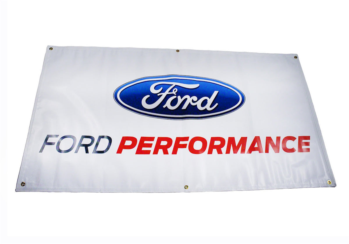 Ford Performance Banner Ford Performance 3 X 5 Ft — alternate view (FRPM-1827-FP)