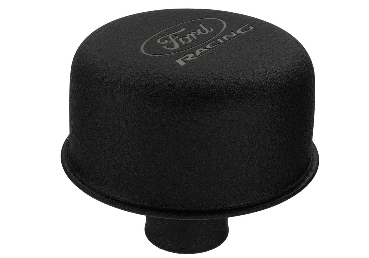 Ford Performance Black Breather Cap With Ford Racing Logo — alternate view (FRPM-6766-FRNVBK)