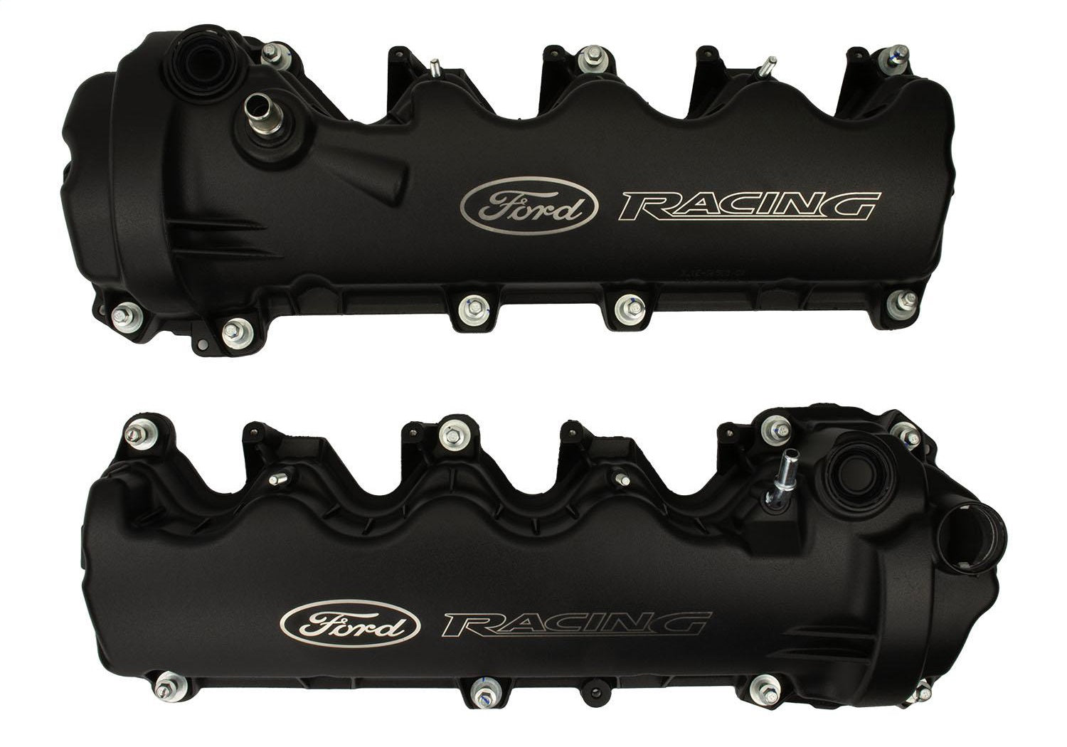 Ford Performance Black Ford Racing Coated 3-Valve Cam Covers (FRPM-6582-FR3VBLK)