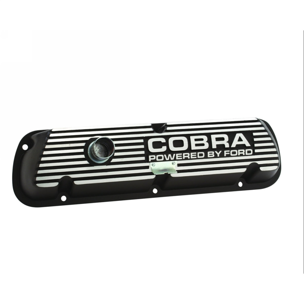 Ford Performance Black Satin Valve Covers — alternate view (FRPM-6582-A)