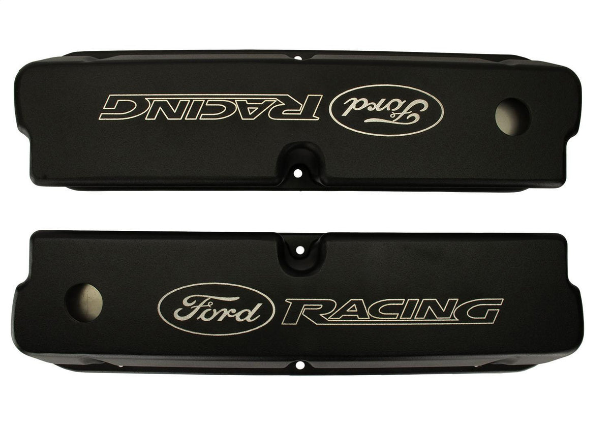 Ford Performance Black Satin Valve Covers — detail (FRPM-6582-LE302BK)