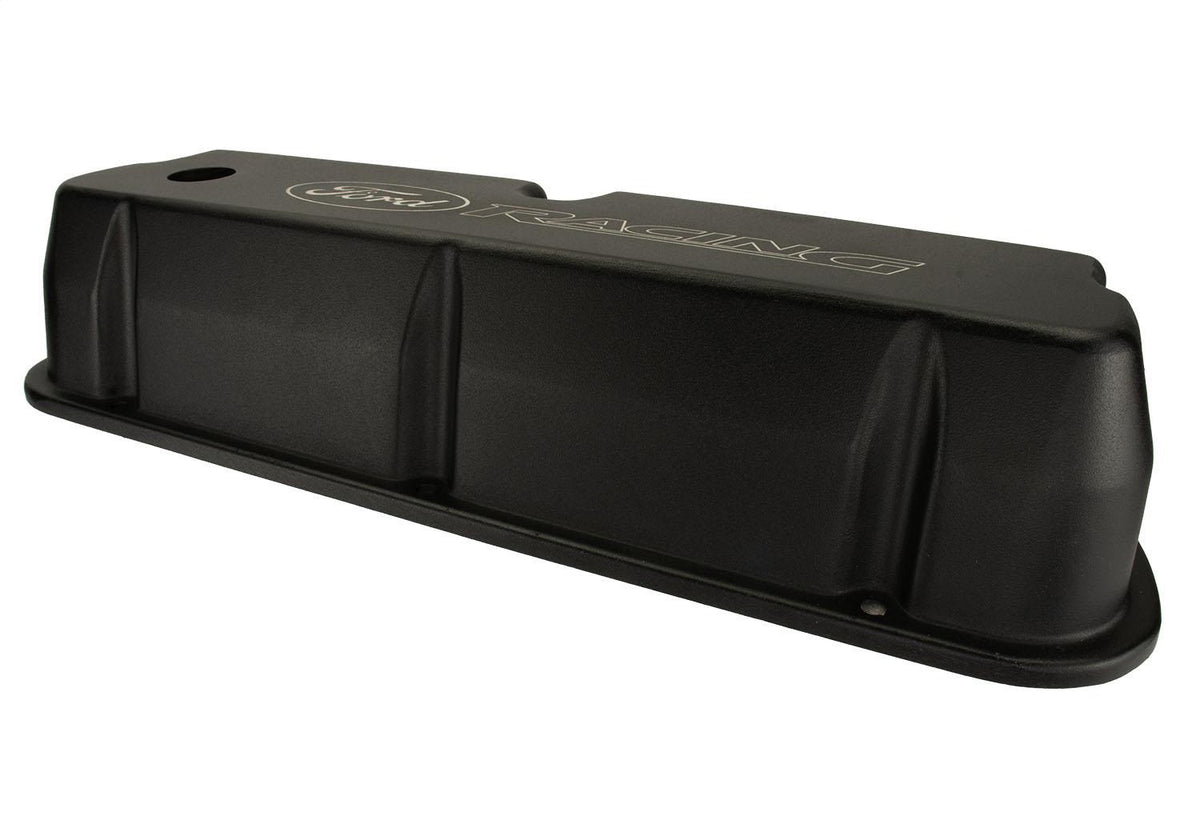 Ford Performance Black Satin Valve Covers — in use (FRPM-6582-LE302BK)