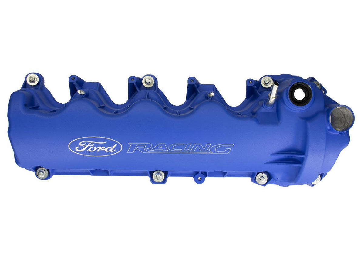 Ford Performance Blue Ford Racing Coated 3-Valve Cam Covers — additional view (FRPM-6582-FR3VBL)