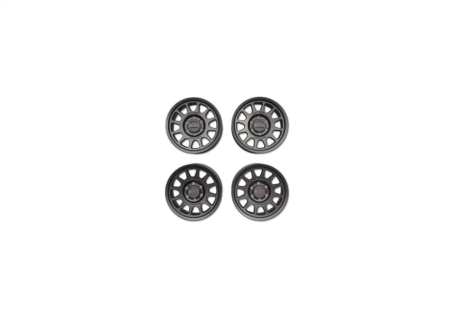 Ford Performance Bronco 17" X 8.5" Method Wheel + Center Cap-Black (FRPM-1007K-M1785KMB)