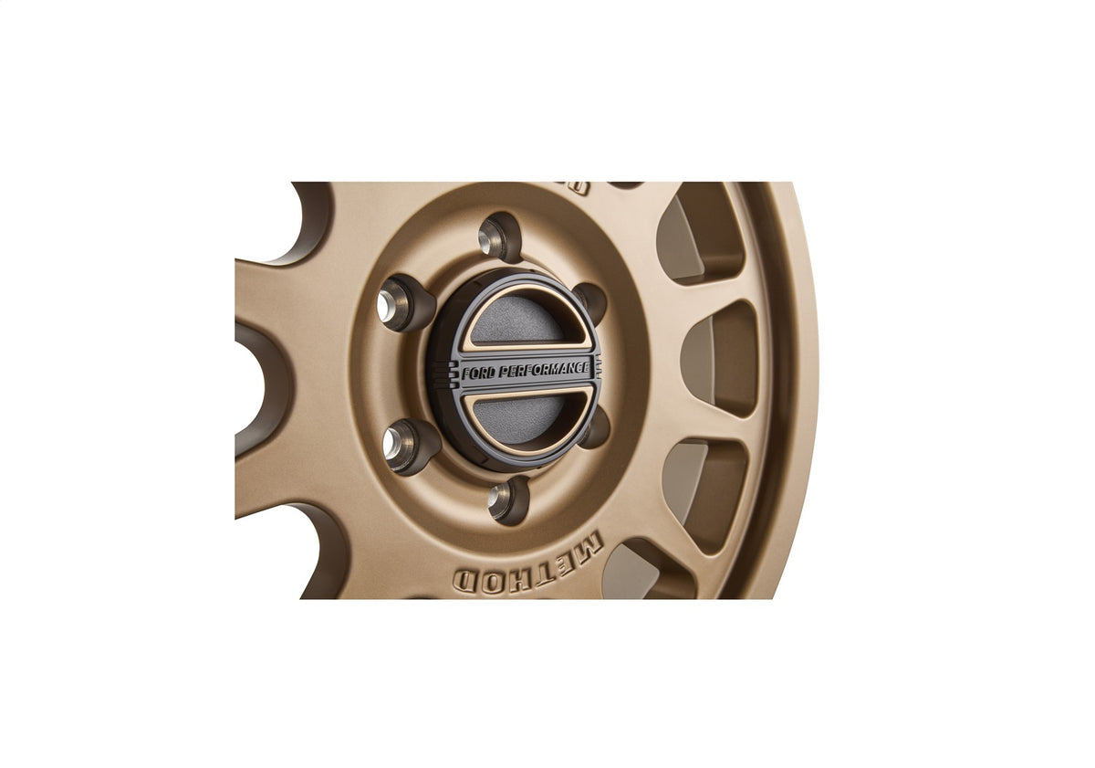 Ford Performance Bronco 17" X 8.5" Method Wheel + Center Cap-Bronze — in use (FRPM-1007K-M1785KB)